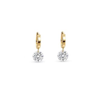 GOLD 14 AYAR ALTIN 2 CARAT PIRLANTA KÜPE