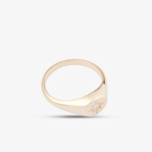 Alternative view of GOLD 14 AYAR ALTIN 0.04 CARAT YÜZÜK