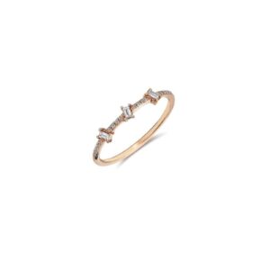 GOLD 14 AYAR ALTIN 0,15 CARAT TAŞLI YÜZÜK